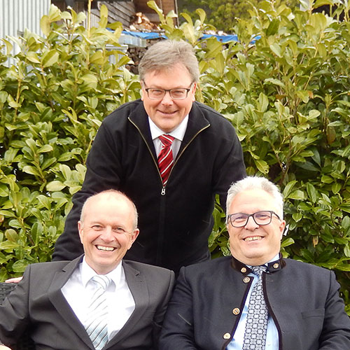 Herr Bürgermeister Carsten Quednow (Görwihl) & Herr Bürgermeister Christof Berger (Herrischried) & Herr Bürgermeister Dietmar Zäpernick (Rickenbach)