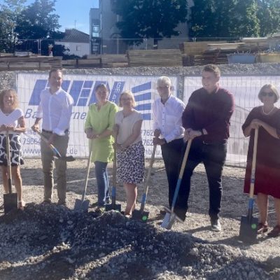 Spatenstich für das neue kommunale Ärztehaus in Wehr